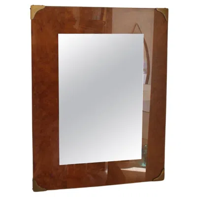 Pre-owned Willy Rizzo Mirror 1970, Style,  In Brown
