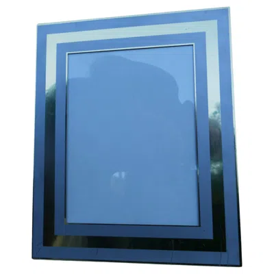 Pre-owned Willy Rizzo Photo Frame In The Style Of Rega Rizzo Sabot Delon Jansen In Blue