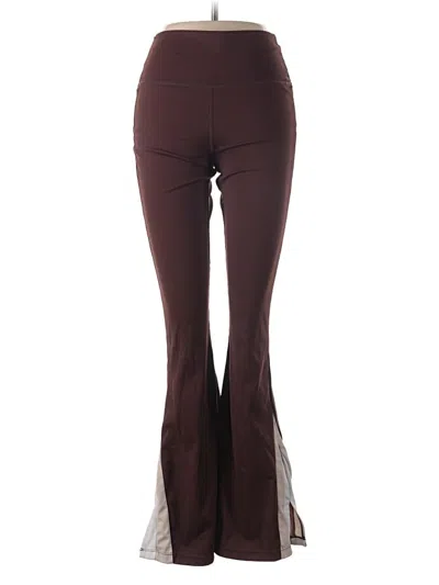 Pre-owned Wilo Active Pants In Burgundy