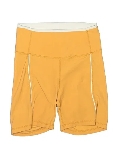 Pre-owned Wilo Athletic Shorts In Yellow