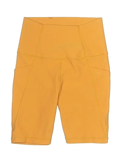 Pre-owned Wilo Athletic Shorts In Yellow