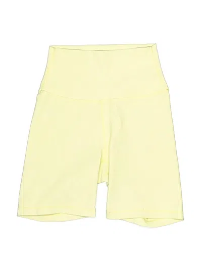 Pre-owned Wilo Athletic Shorts In Yellow
