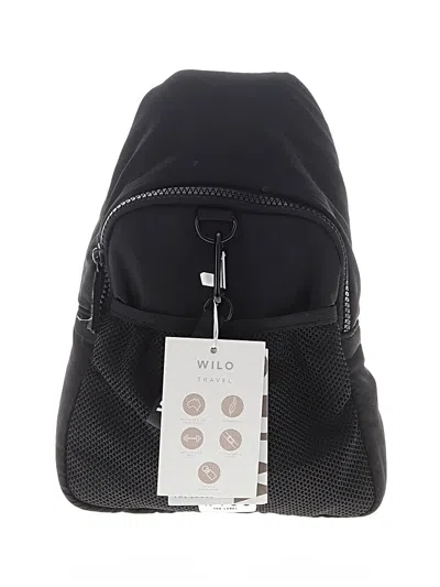 Pre-owned Wilo Backpack In Black