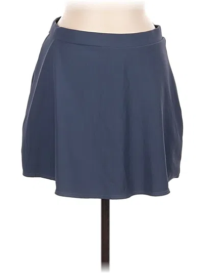 Pre-owned Wilo Casual Skirt In Blue