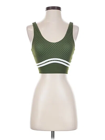 Pre-owned Wilo Sports Bra In Green