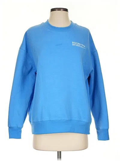 Pre-owned Wilo Sweatshirt In Blue