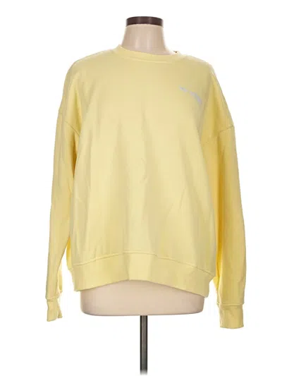 Pre-owned Wilo Sweatshirt In Yellow