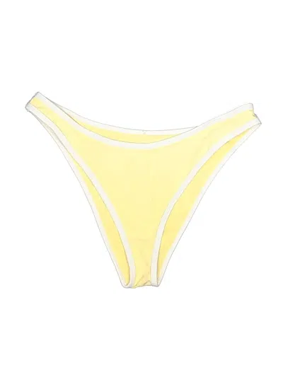 Pre-owned Wilo Swimsuit Bottoms In Yellow
