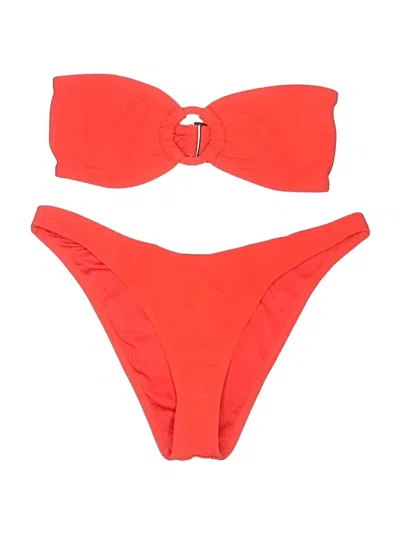 Pre-owned Wilo Two Piece Swimsuit In Red