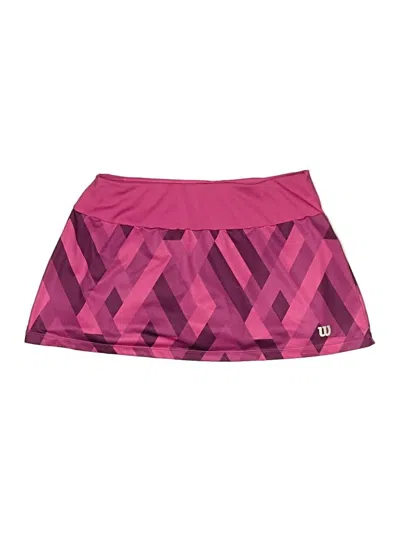 Pre-owned Wilson Active Skort In Pink