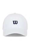 Wilson Active Structured Cap In Bright White