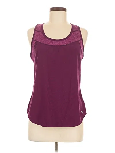 Pre-owned Wilson Active Tank Top In Purple