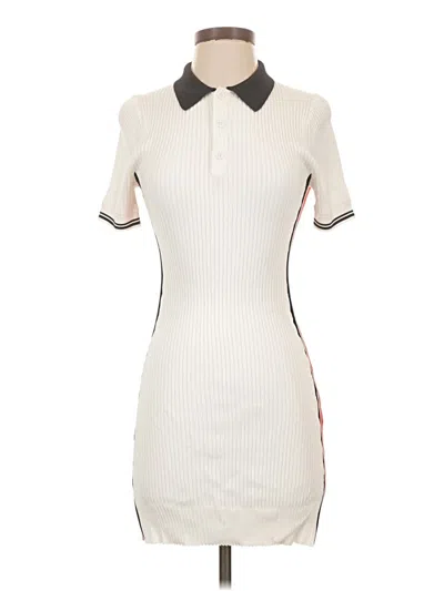Pre-owned Wilson Casual Dress In Ivory