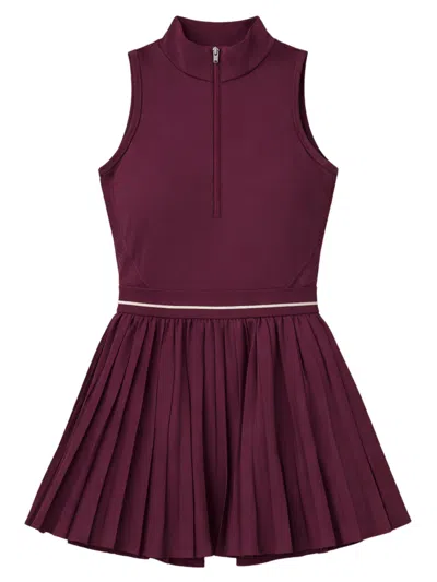 Wilson Chic Mini Dress For Women - Ss26 Collection In Burgundy