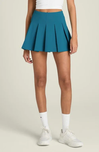 Wilson Classic Pleated Performance Miniskort In Blue