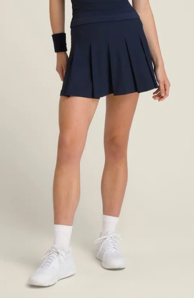 Wilson Classic Pleated Tennis Skirt In Blue