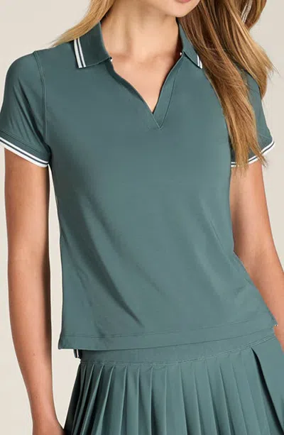 Wilson Club Performance Polo In Green