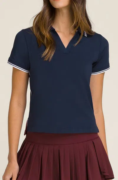Wilson Club Performance Polo In Blue
