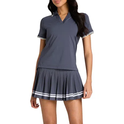 Wilson Club Polo In Graystone