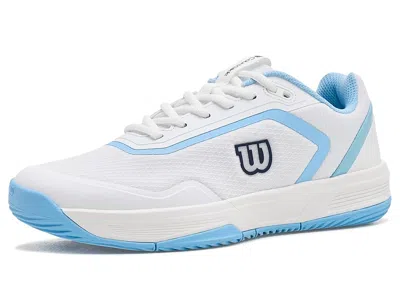 Wilson Courtglide Padel W Men's Cross Training Shoes White/airy Blue/navy Blazer: 9 D - Medium