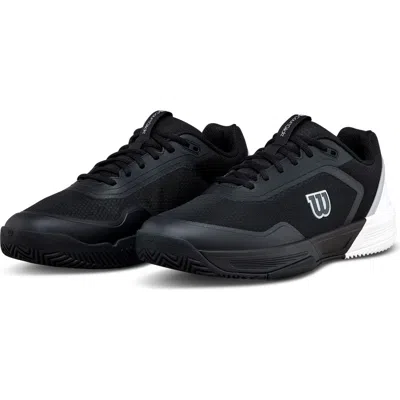 Wilson Courtglide Tennis Shoe In Black