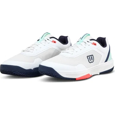 Wilson Courtglide Tennis Shoe In White