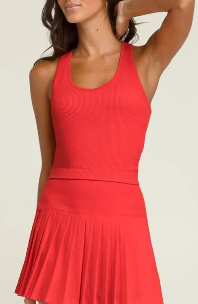 Wilson Everyday Rib Bra Tank In Brown