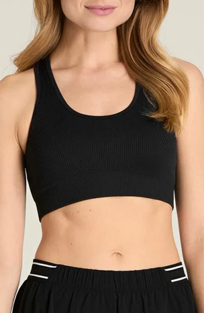 Wilson Everyday Rib Sports Bra In Black