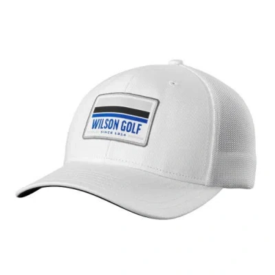 Wilson Golf Snapback Cap In Burgundy