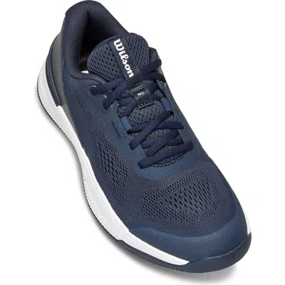 Wilson Intrigue Pro Tennis Sneaker In Navy Blazer/white