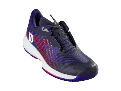 Wilson Kaos Swift 1.5 Tennis Shoes Men's Shoes Navy Blazer/cooling Spray/infrared: 9.5 D - Medium In Multi