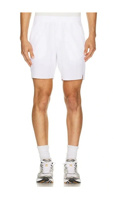 Wilson M Tournament Short 7 Unlined In White
