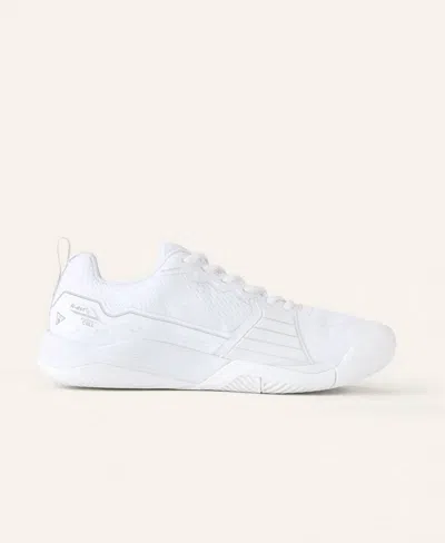 Wilson Men's Rush Pro 4.5 Wide Toe Box Shoes In White/white/black