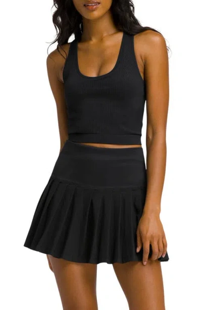 Wilson Midtown Pleated Tennis Skort In Black