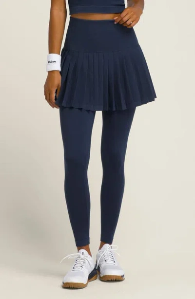 Wilson Midtown Skirty Tights In Blue