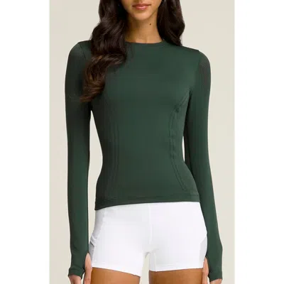 Wilson Pro Seamless Long Sleeve Top In Green