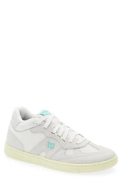 Wilson Pro Staff Mid Tennis Shoe In White