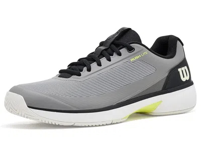Wilson Rush Lite 5 Men's Cross Training Shoes Titanium/snow White/black: 12.5 D - Medium, Textile