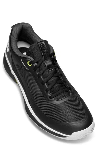 Wilson Rush Lite 5 Tennis Shoe In Black