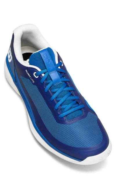 Wilson Rush Lite 5 Tennis Shoe In Blue