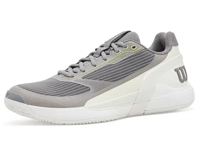 Wilson Rush Pro 5 Men's Cross Training Shoes Titanium/snow White/black: 9.5 D - Medium, Textile