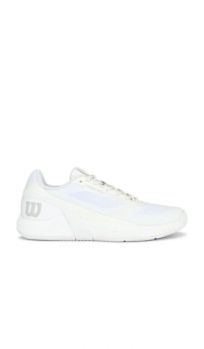 Wilson Rush Pro 5 Tennis Shoe In White