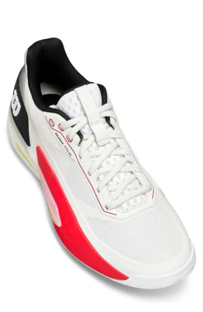 Wilson Rush Tour 5 Tennis Sneaker In White