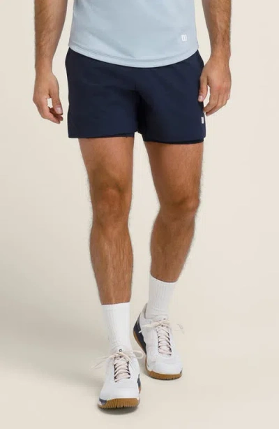 Wilson Set Point 5" Lined Shorts In Multi