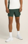 Wilson Set Point Lined Shorts In Green