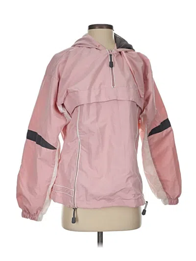 Pre-owned Wilson Windbreaker Jacket In Pink