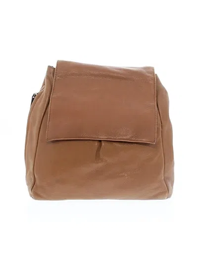 Pre-owned Wilsons Leather Backpack In Tan