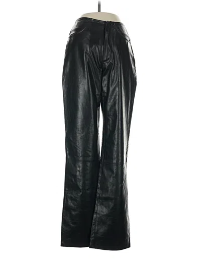 Pre-owned Wilsons Leather Casual Pants In Black