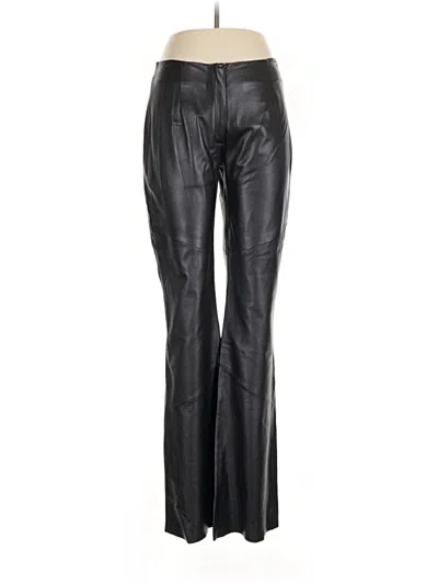 Pre-owned Wilsons Leather Dress Pants In Black