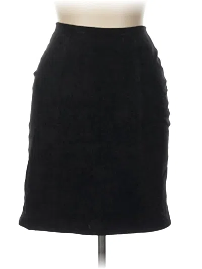 Pre-owned Wilsons Leather Formal Skirt In Black